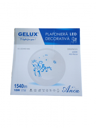 Surse de iluminat - GELUX PLAFONIERA LED PT 18W BLUE  GL-LEDARD1802
