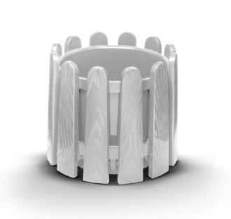 Plastice - GHIVECI DECOR NR4-10L   B211-ALB