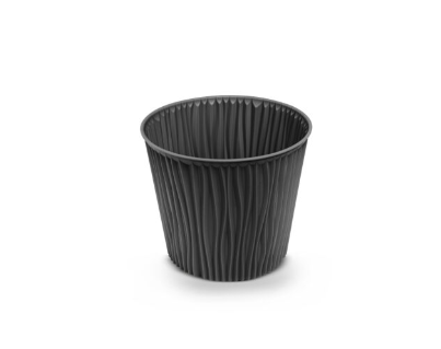 Plastice - GHIVECI FLORI BAMBO  NR2   B224-2NEGRU