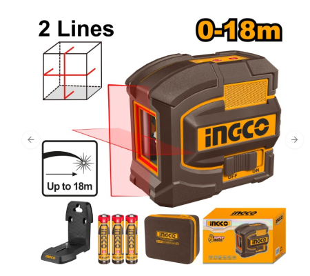 Unelte de masura si precizie - INGCO APARAT DE MASURAT NIVEL CU LASER 18M  HLL156503