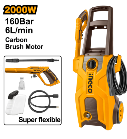Scule auto si accesorii - INGCO APARAT DE SPALAT CU PRESIUNE 2000W  HPWR20018
