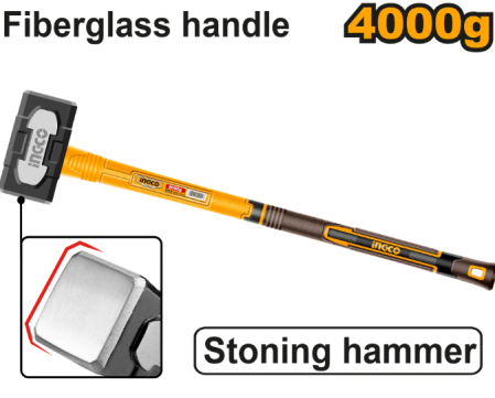 Scule si unelte de mana - INGCO BAROS 4KG MANER FIBRA  HST83498