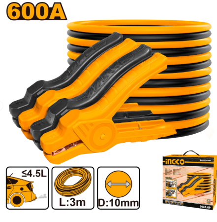 Scule auto si accesorii - INGCO CABLU PORNIRE AUTO 600A HBTCP6008