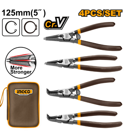 Patenti si clesti - INGCO CLESTE SIGURANTE 4SET  HCCPS26125