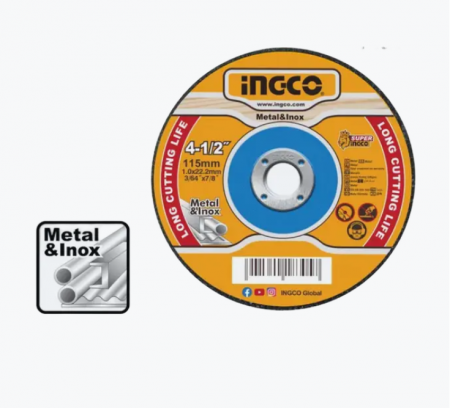 Discuri si panze - INGCO DISC ABRAZIV 180X1.6MM   MCD161801