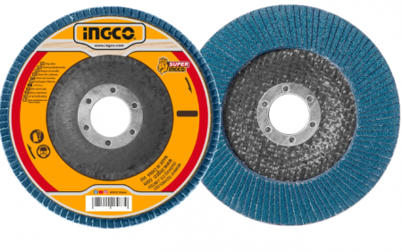 Abrazive - INGCO DISC LAMELAR FRONTAL 125MM #60 ALBASTRU  FDZ1252
