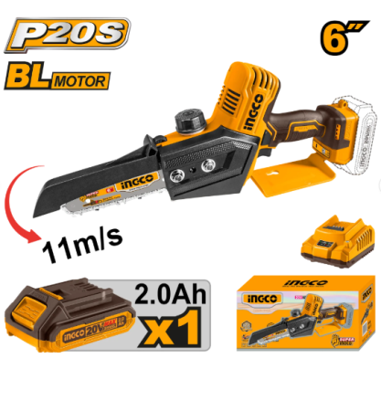 Drujbe si accesorii - INGCO DRUJBA DE MANA 20V CU ACU1X2AH + INC  CGSLI20685