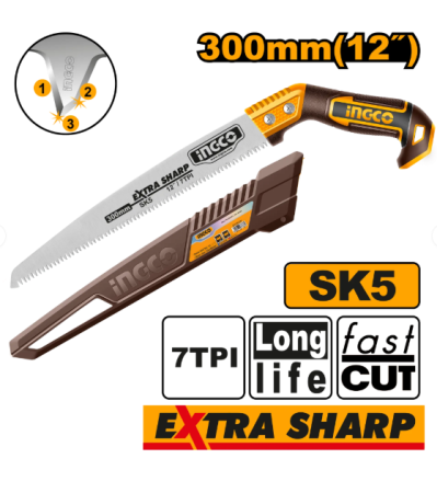 Ferastrae - INGCO FERASTRAU POMI MANUAL DREPT 30CM  HPS3006