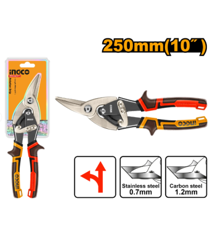 Scule si unelte de mana - INGCO FOARFECA TABLA FALCI DREPTE TAIERE STANGA  HTSN0110L