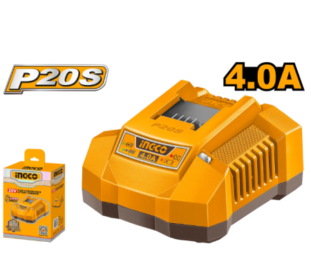 Acumulatori si Incarcatoare - INGCO INCARCATOR RAPID 20V 4A FCLI20411E