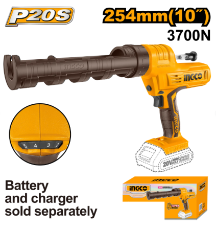 Scule electrice si pe acumulatori - INGCO PISTOL DE VOPSIT 20V FARA BATERIE SI INCARC CSGLI2001