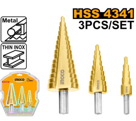 Burghie - INGCO SET BURGHIE CONICE 3BUC  AKSDS80401