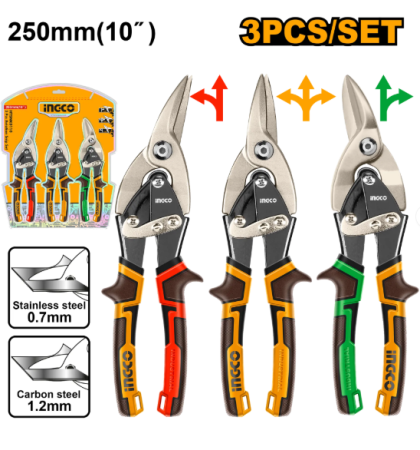 Scule si unelte de mana - INGCO SET FOARFECA TABLA 3SET HTSNK0110