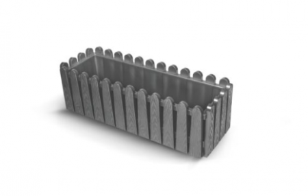 Plastice - JARDINIERA 53CM DECOR  B212-GRI