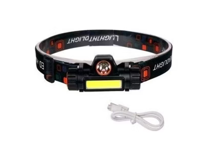 Echipamente de protectie - LANTERNA PE CAP REINCARCABILA LED 1+3W  KE47704