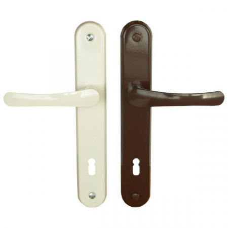 Feronerie si accesorii - MANER CLASIC CU SILD 90MM ALB CHEIE 642062