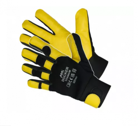 Echipamente de protectie - MANUSI DE PROTECTIE DIN PIELE CU SCAI G/N  DOKER10