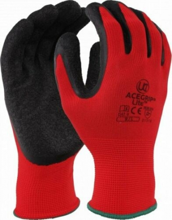 Echipamente de protectie - MANUSI NITRIL NEGRU-ROSU M10 RWNYL B+R10