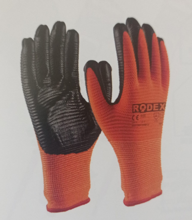 Echipamente de protectie - MANUSI PROTECTIE DIN CAUCIUC PORTOCALIU  RHT1801110010