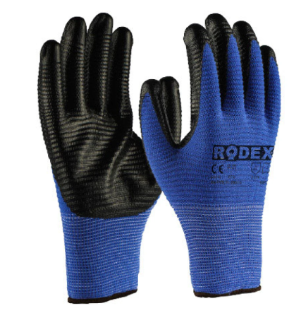 Echipamente de protectie - MANUSI PROTECTIE DIN CAUCIUC ALBASTRU   RHT1801120010