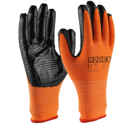 Manusi - MANUSI PROTECTIE DIN CAUCIUC PORTOCALIU  RHT1801110010