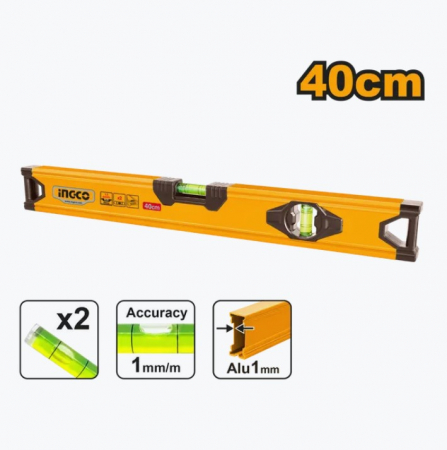 Unelte de masura si precizie - INGCO NIVELA 400MM SUPER SELECT HSL58040