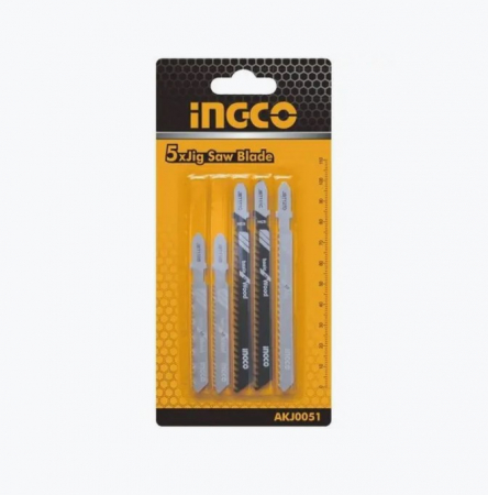 Perii cupa si panze fierastrau - INGCO SET PANZA PENDULAR PT METAL/ LEMN 5BUC AKJ0051