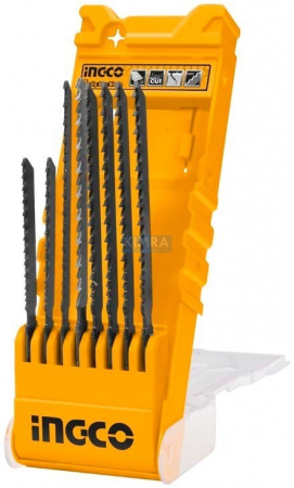 Perii cupa si panze fierastrau - INGCO SET PANZA PENDULAR PT METAL/LEMN 8BUC AKD8088