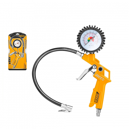 Scule pneumatice si accesorii - INGCO PISTOL CU MANOMETRU ATG0601