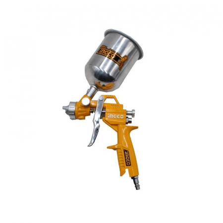 Scule pneumatice si accesorii - INGCO PISTOL DE VOPSIT VAS METAL SUS 400ML ASG4041