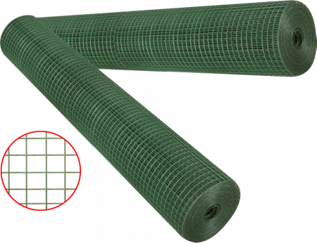 Gradinarit si irigatii - PLASA SARMA PLASTIFIATA 13X13 1M  674456