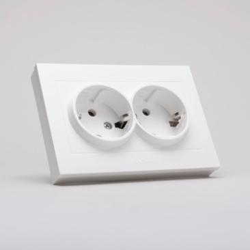 Instalatii electrice si de iluminat - PRIZA DUBLA ST OVIVO  EL0044237