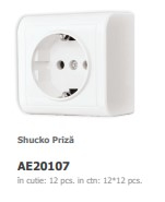 PRIZA SIMPLA PT ANURA ALB AE20107 [1]