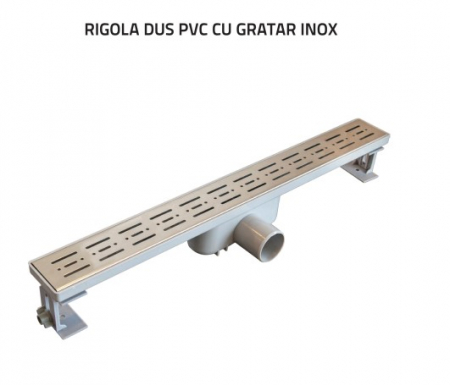 RIGOLA DUS CU GRATAR METALIC 40CM FI-50 0366 [1]