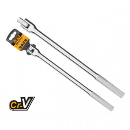 Chei hexagonale, tubulare si magnetice - INGCO PRELUNGITOR TUBULARA CU ARTICULATIE 375MM 1/2 HFXH012151