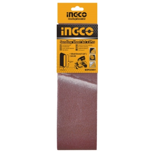 Discuri pentru polizare si polishare - INGCO SMIRGHEL PT APARAT DE SLEFUIT 2SET 100/610MM BSP020801