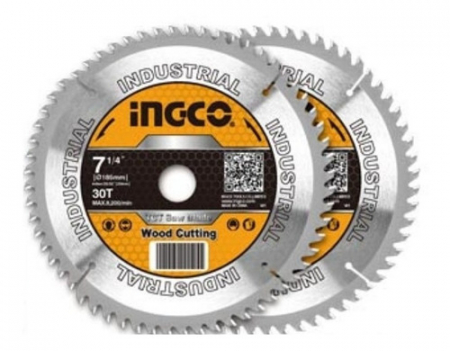 Discuri si panze - INGCO PANZA CIRCULAR VIDIA 185MMX30T 2BUC TSB118510