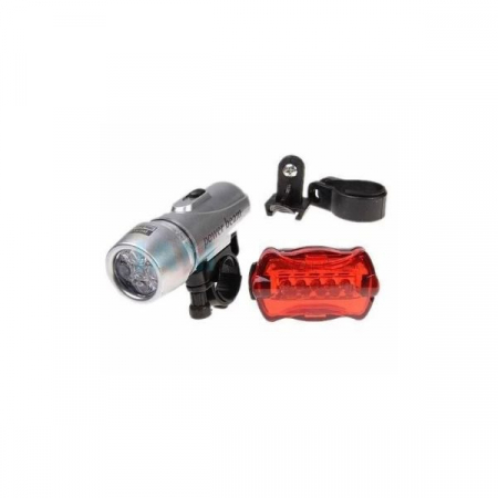 Accesorii biciclete - LANTERNA + LICURICI STOP 5 LED ULTRA BRIGHT R50002.12