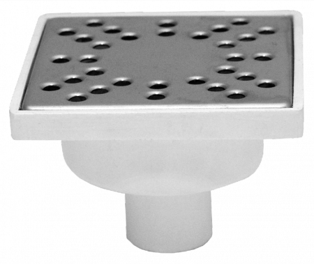 Accesorii instalatii - SIFON PARDOSEA PATRAT SV 100X40MM 32MM 671223