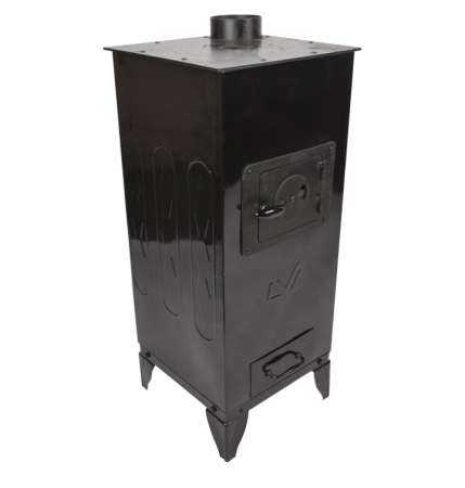 Sobe, usi, plite si accesorii - SOBA DIN TABLA EMAILATA NEAGRA  680531