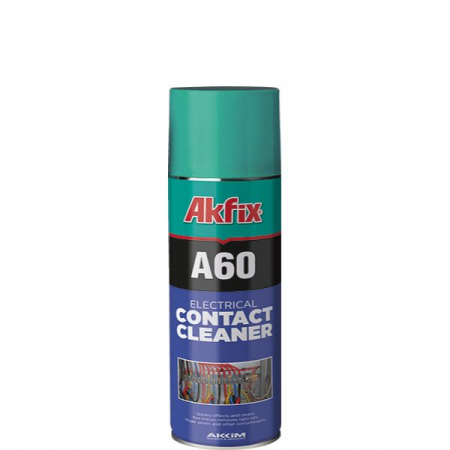 Vopsele, spume si silicoane - AKFIX SPRAY CURATAT CONTACTE ELECTRICE 400ML A60