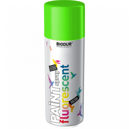 Materiale pentru constructii - SPRAY FLUOR VERDE 400ML RAL9015  MAK701581