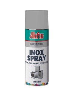 Vopsele, spume si silicoane - AKFIX SPRAY INOX 423215