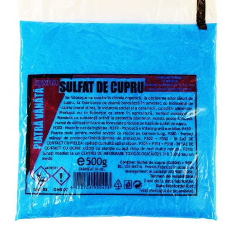 Uz gospodaresc - SULFAT DE CUPRU 250GR MAK700109