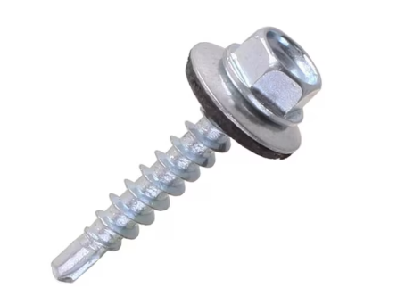 Suruburi, cuie si dibluri - SURUB AUTOFORANT + SAIBA 4.8X50 100B ZINCATE LEMN  FFR00002418