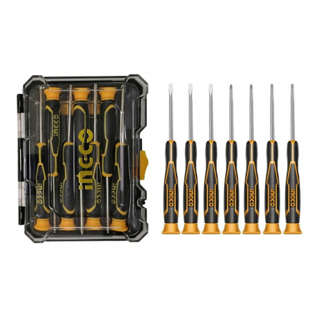Scule si unelte de mana - INGCO SET SURUBELNITA PRECIZIE 7BUC HKSD0718