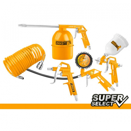Scule pneumatice si accesorii - INGCO TRUSA DE VOPSIT VAS SUS 5SET AKT0053