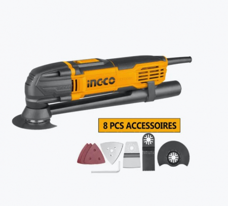 Fierastraie si slefuitoare - INGCO UNEALTA MULTIFUNCTIONALA 300W +ACCESORII MF3008