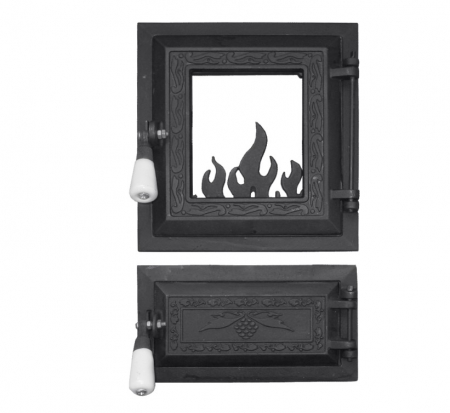 Burlane si coturi - Usa Soba cu Geam + Cenusar 660327