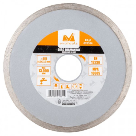 Accesorii scule electrice si pe acumulatori - DISC DIAMANTAT UD 125MM 678387